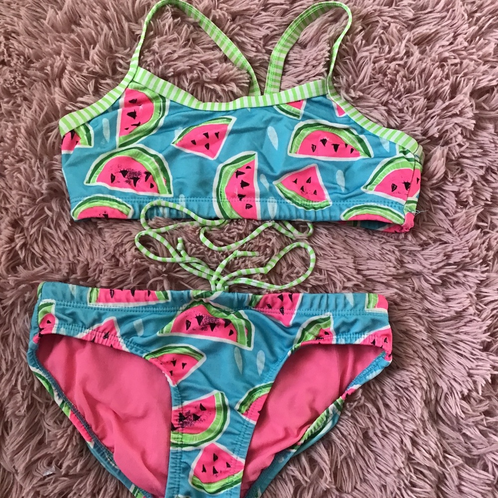 Girls Dolphin Uglies Bikini Set Size 12